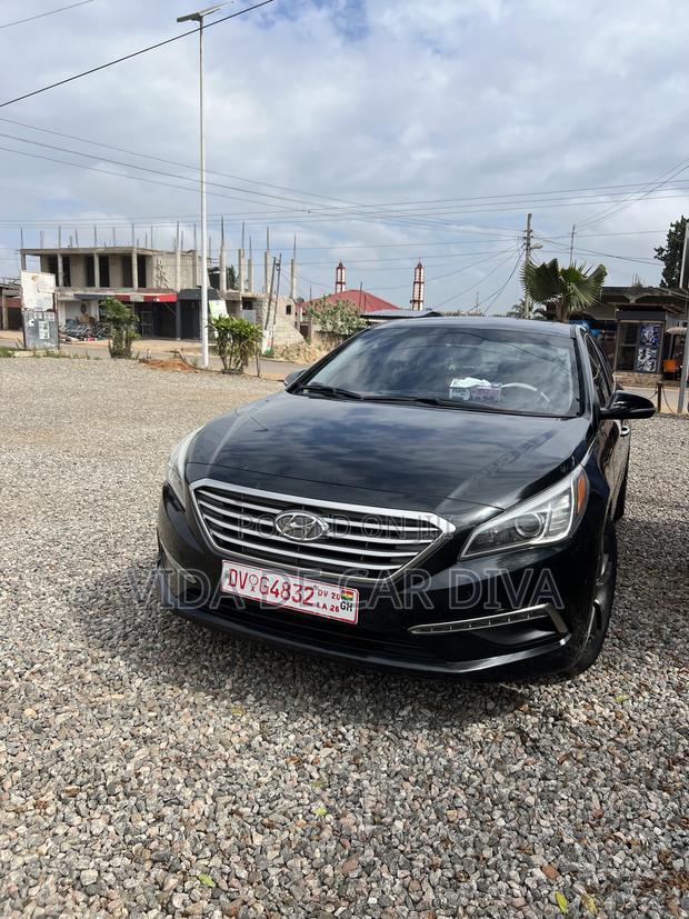 Hyundai Sonata SE 4dr Sedan (2.4L 4cyl 6A) 2015 Black