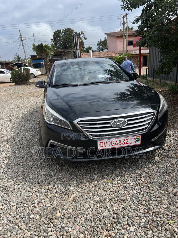 Hyundai Sonata SE 4dr Sedan (2.4L 4cyl 6A) 2015 Black