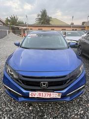 Honda Civic LX Sedan 2020 Blue for sale