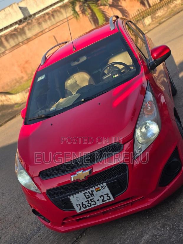 Chevrolet Spark 2012 Red