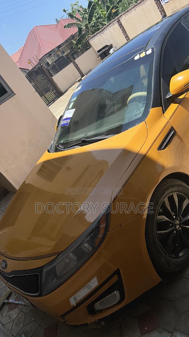 Kia Optima 2014 Yellow