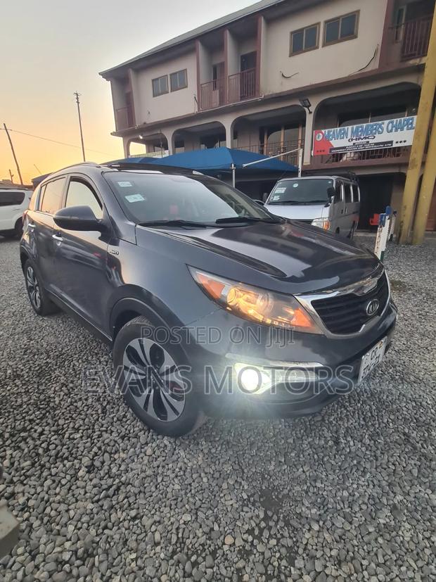 Kia Sportage SX 4dr SUV (2.0L 4cyl Turbo 6A) 2016 Gray