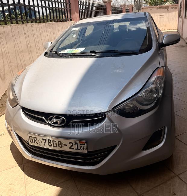 Hyundai Elantra Limited 2012 Silver