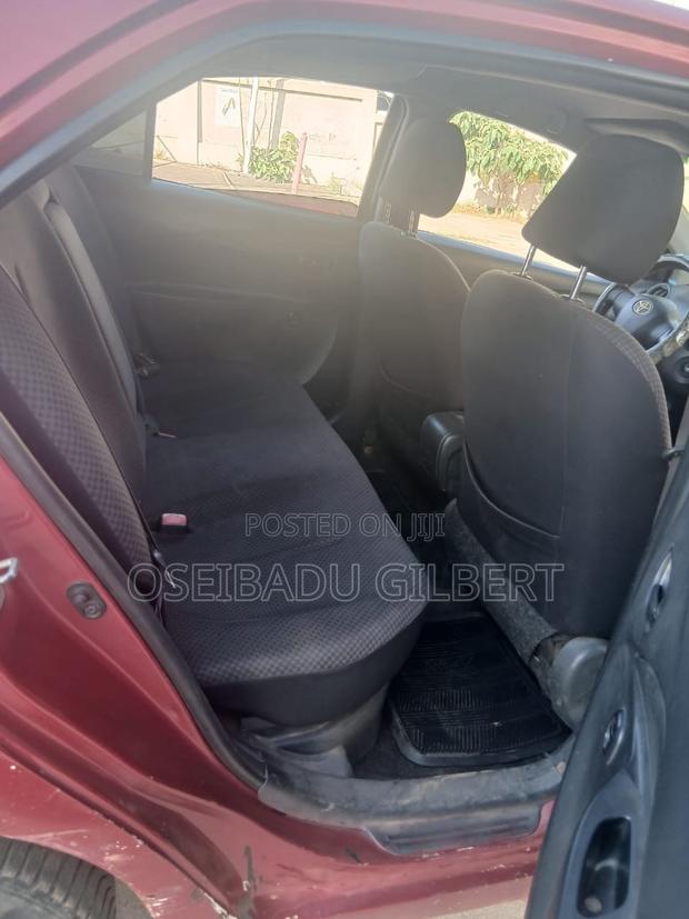 Toyota Yaris 2008 Red
