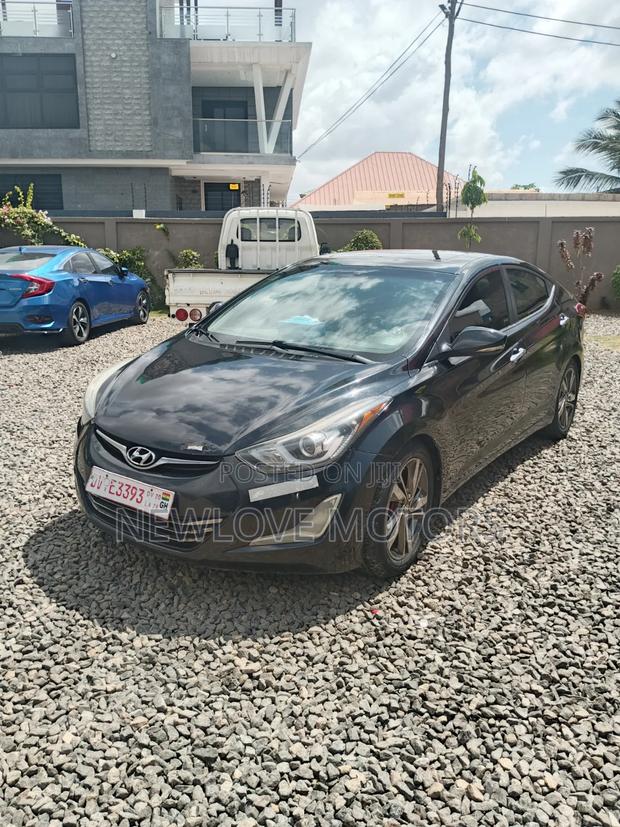 Hyundai Elantra Limited PZEV 4dr Sedan (1.8L 4cyl 6A) 2015 Black