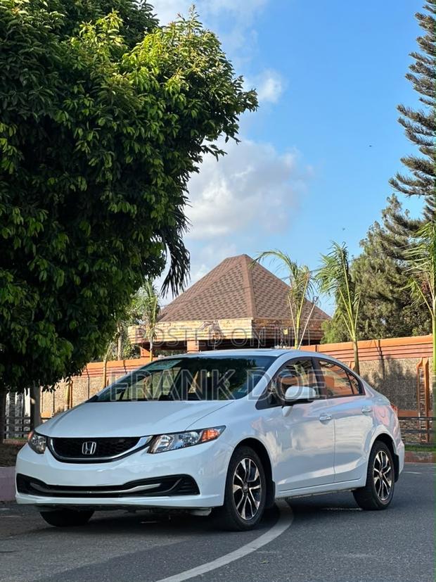 Honda Civic EX 4dr Sedan (1.8L 4cyl CVT) 2015 White