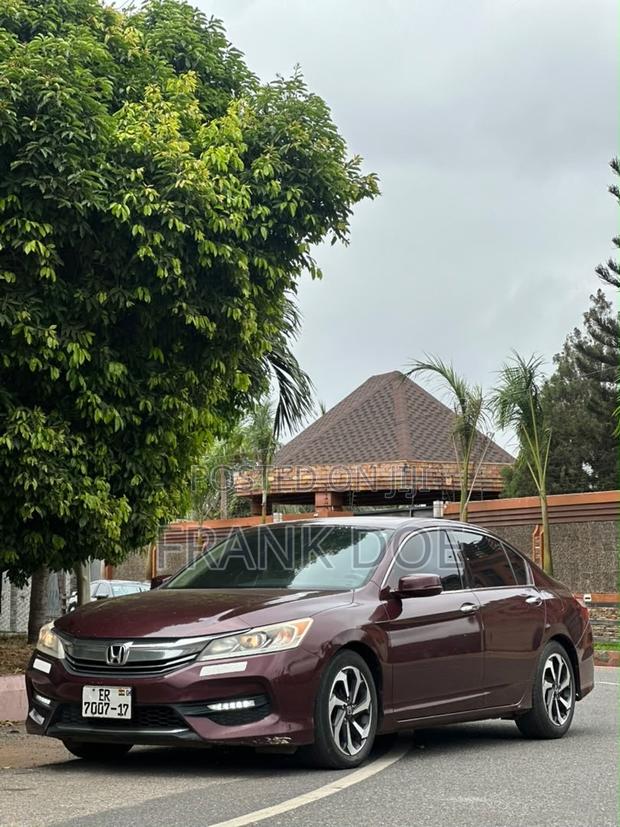 Honda Accord EX-L V6 4dr Sedan FWD (3.5L 6cyl 6A) 2017 Burgundy