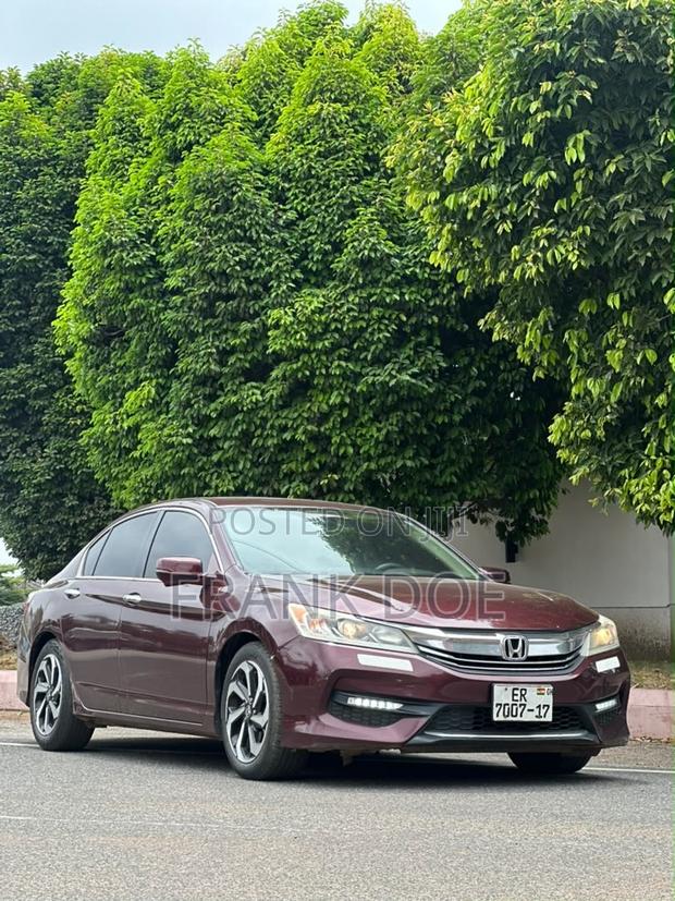 Honda Accord EX-L V6 4dr Sedan FWD (3.5L 6cyl 6A) 2017 Burgundy