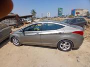 Hyundai Elantra GLS Sedan FWD (1.8L 4cyl 6A) 2013 Silver for sale