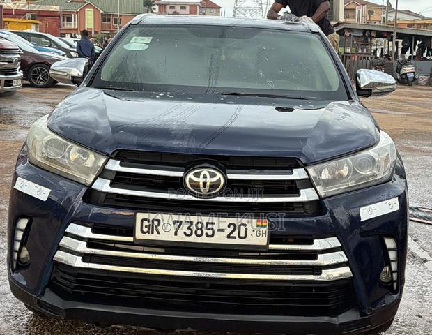 Toyota Highlander XLE V6 4x4 (3.5L 6cyl 6A) 2016 Blue