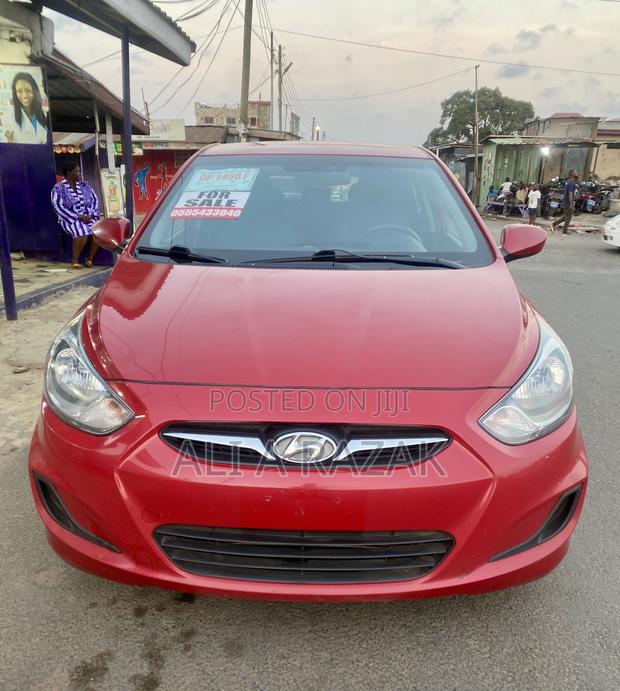 Hyundai Accent GS 4dr Hatchback (1.6L 4cyl 6A) 2014 Red