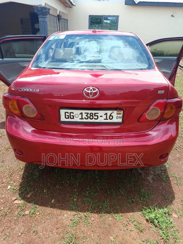Toyota Corolla 2009 Red