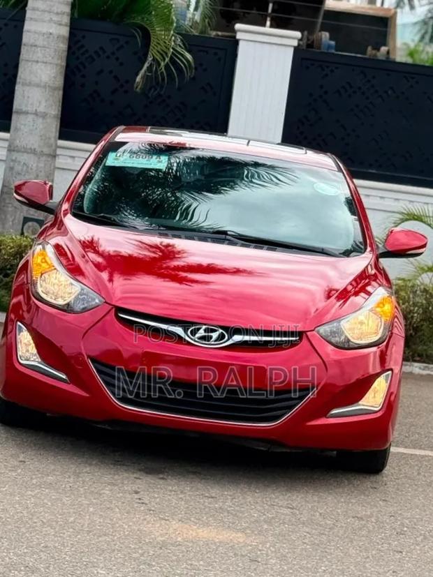 Hyundai Elantra 2016 Red
