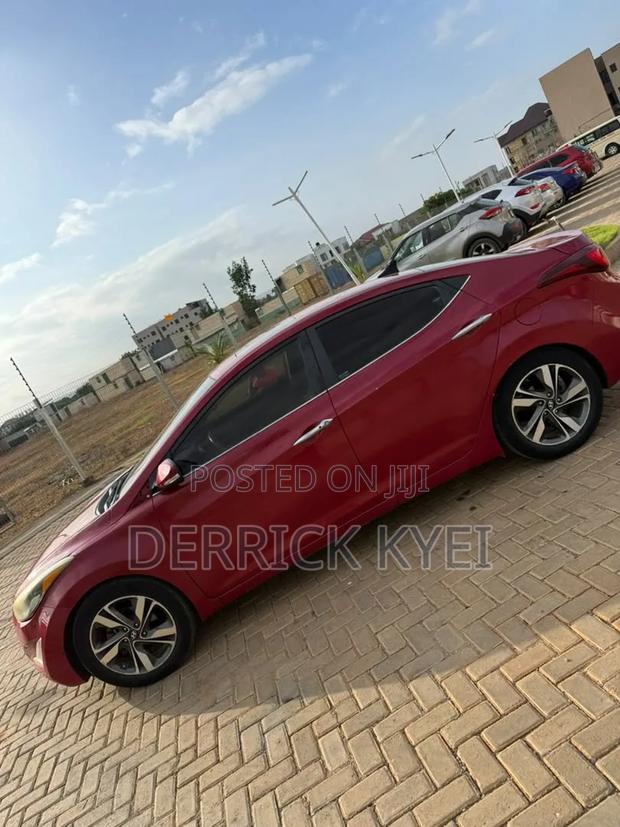 Hyundai Elantra Limited 4dr Sedan (1.8L 4cyl 6A) 2014 Red