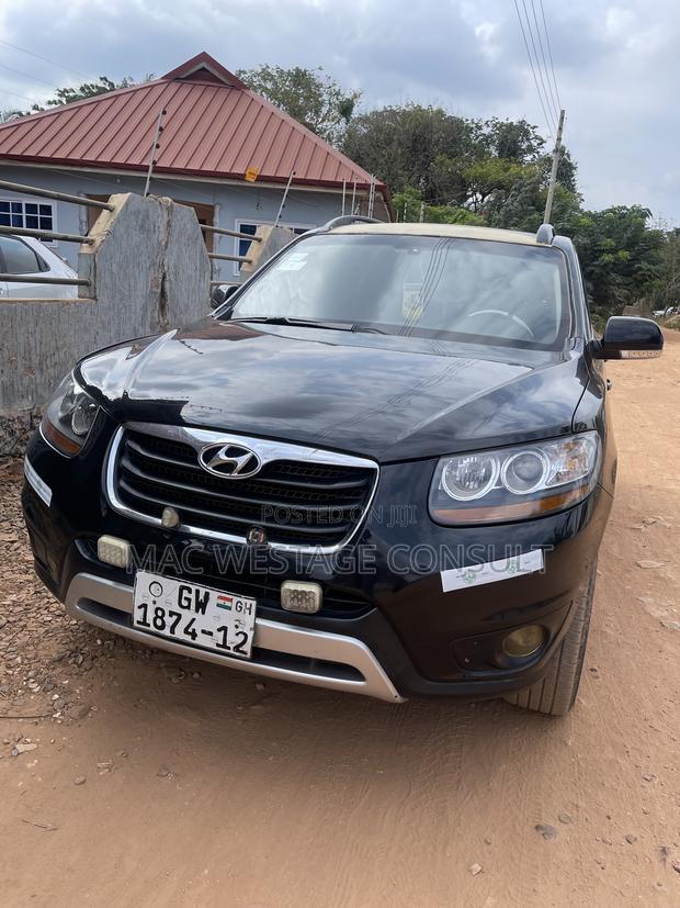Hyundai Santa Fe Limited 2012 Black