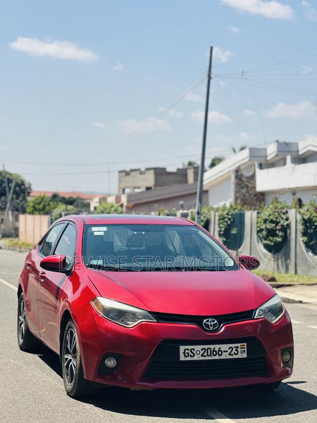 Toyota Corolla S Plus 4dr Sedan (1.8L 4cyl CVT) 2016 Red