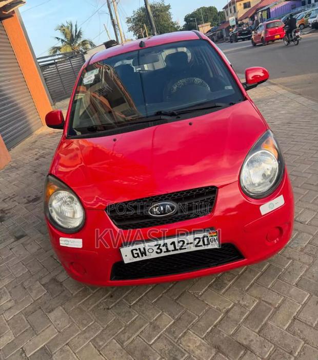 Kia Morning 2010 Red