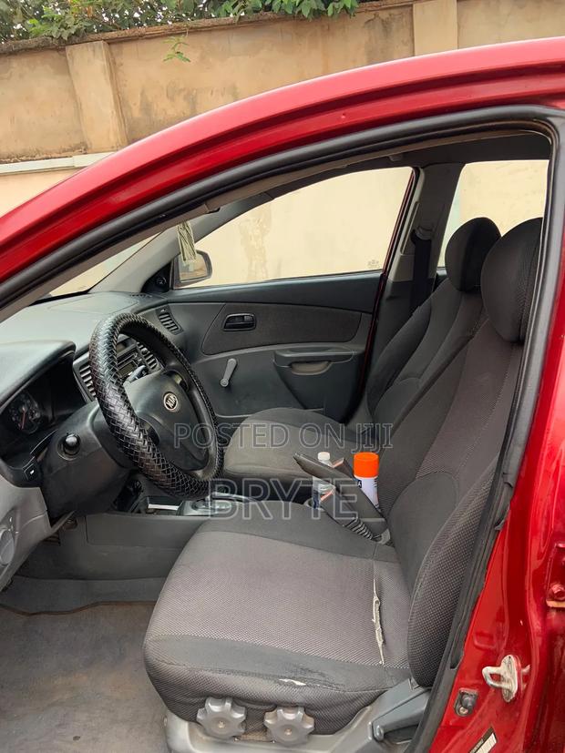 Kia Rio LX 4dr Sedan (1.6L 4cyl 4A) 2010 Red