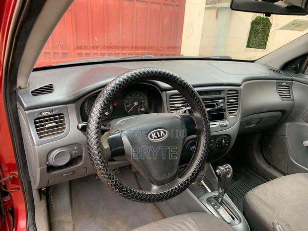 Kia Rio LX 4dr Sedan (1.6L 4cyl 4A) 2010 Red