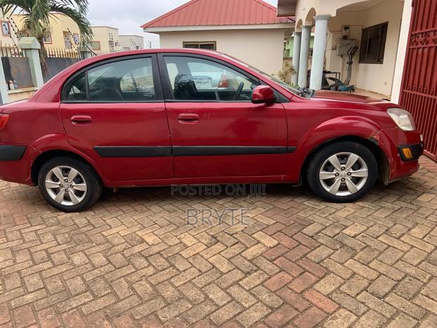 Kia Rio LX 4dr Sedan (1.6L 4cyl 4A) 2010 Red