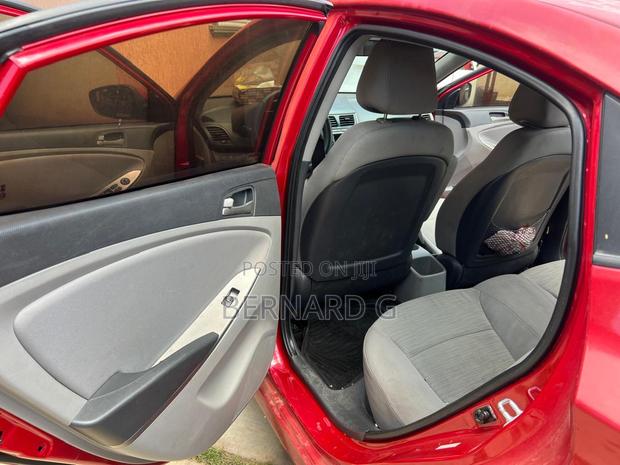 Hyundai Accent 2015 Red