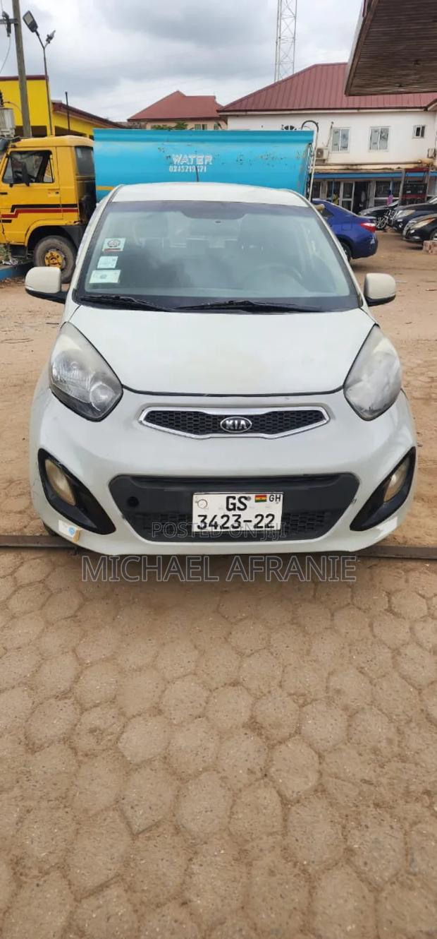 Kia Morning 2013 Off white