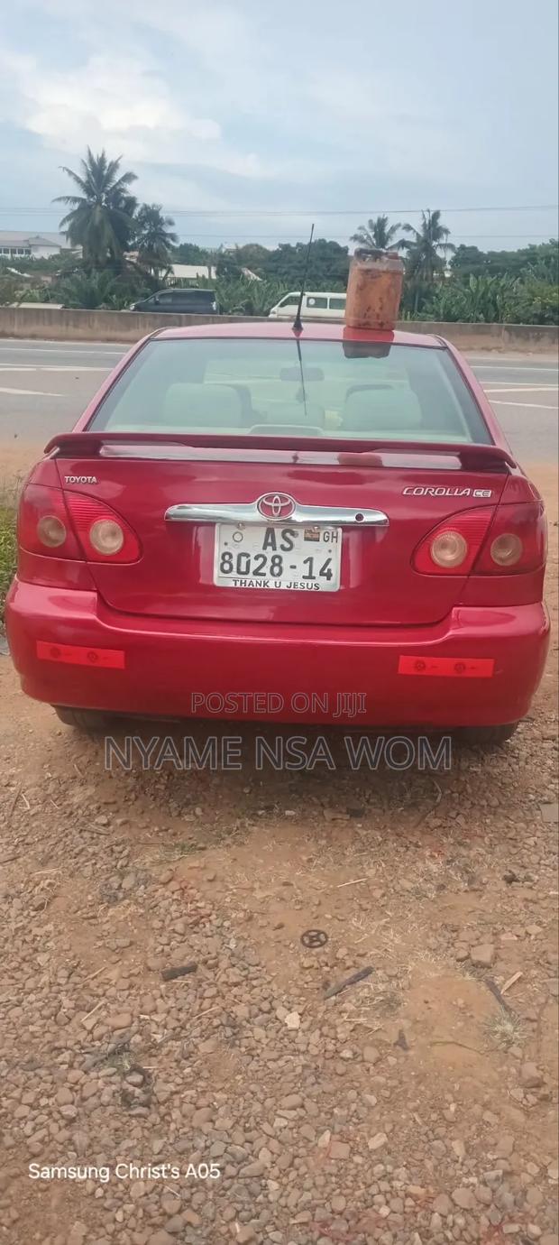 Toyota Corolla 2006 Red