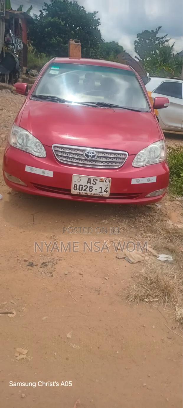 Toyota Corolla 2006 Red