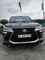 Lexus LX 570 AWD 2019 Black for sale