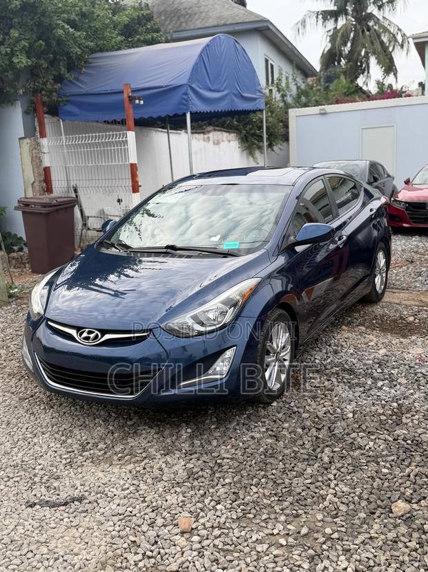 Hyundai Elantra Limited 4dr Sedan (1.8L 4cyl 6A) 2015 Blue
