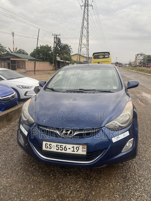 Hyundai Elantra GLS Sedan FWD (1.8L 4cyl 6A) 2013 Blue