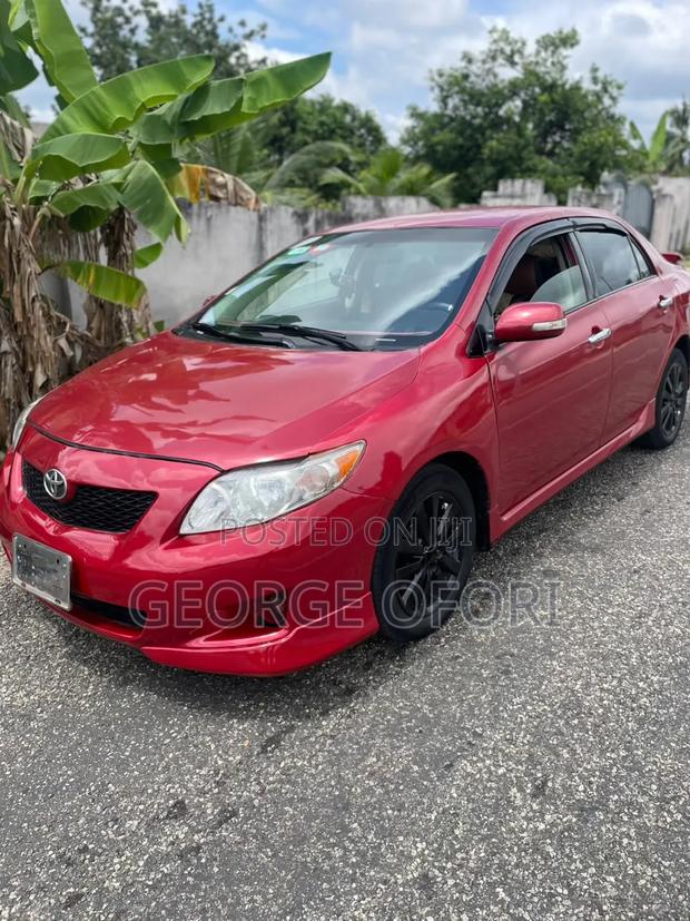 Toyota Corolla 2009 Red