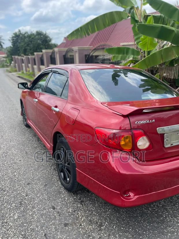 Toyota Corolla 2009 Red