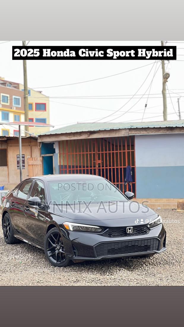 Honda Civic Hybrid Sport CVT 2025 Black