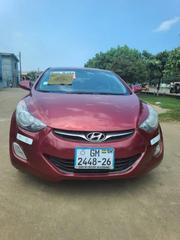 Hyundai Elantra Limited Sedan FWD (1.8L 4cyl 6A) 2013 Red for sale