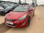 Hyundai Elantra GLS Sedan FWD (1.8L 4cyl 6A) 2013 Red for sale