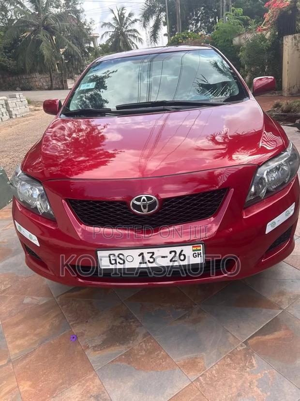 Toyota Corolla 2010 Red