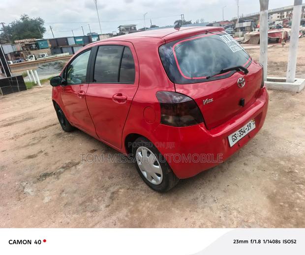 Toyota Vitz 1.3 AWD 3dr 2010 Red