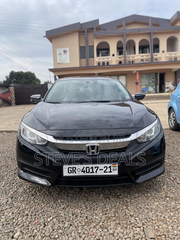 Honda Civic Sport 4dr Hatchback (1.5L 4cyl) 2017 Black