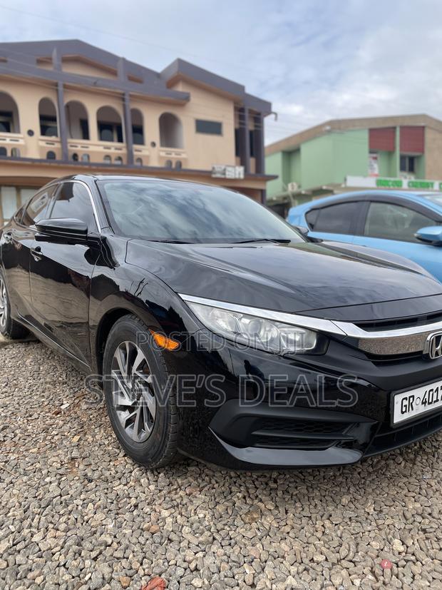Honda Civic Sport 4dr Hatchback (1.5L 4cyl) 2017 Black