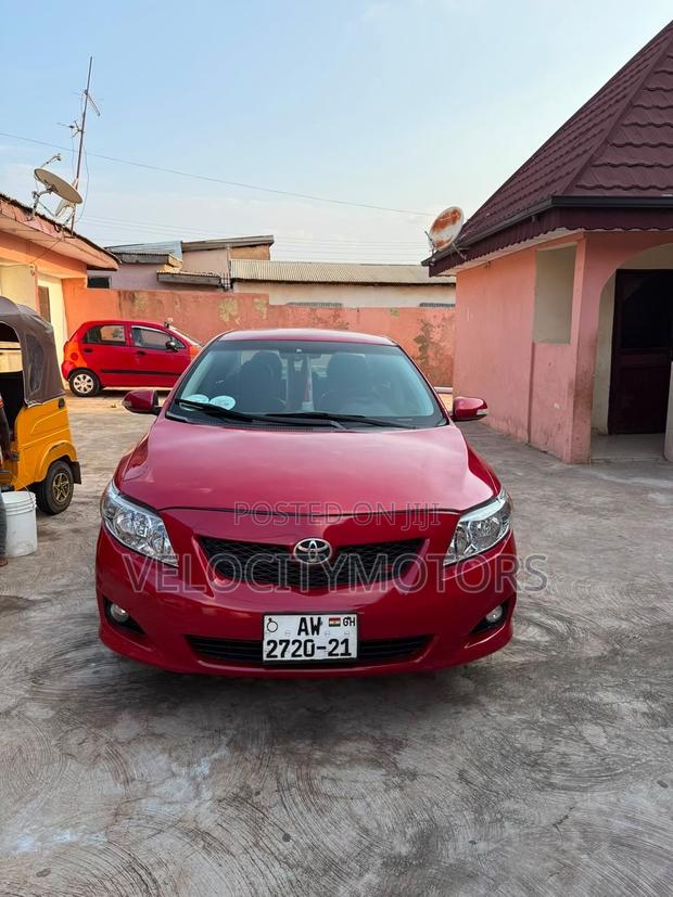Toyota Corolla S 4dr Sedan (1.8L 4cyl 4A) 2010 Red