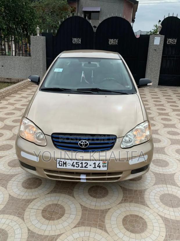 Toyota Corolla 2006 Gold