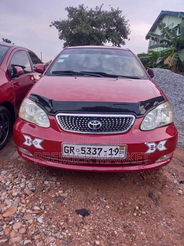 Toyota Corolla CE 2007 Red