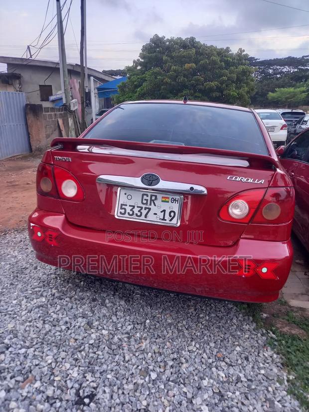 Toyota Corolla CE 2007 Red