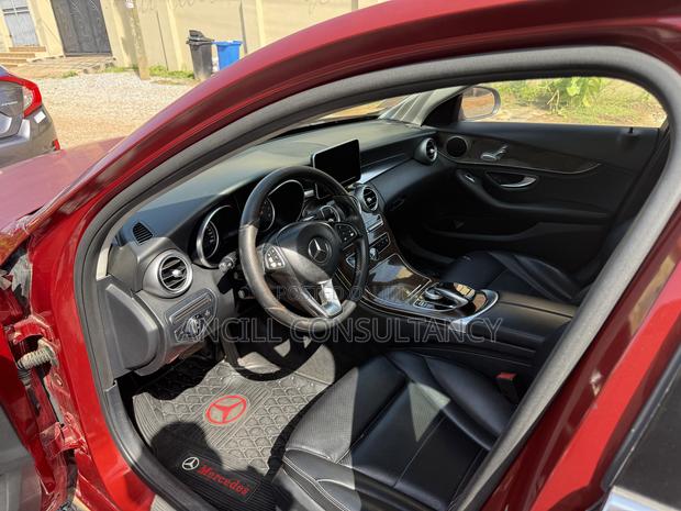 Mercedes-Benz C300 Luxury 4Matic Sedan AWD (2.0L 4cyl 7A) 2016 Red