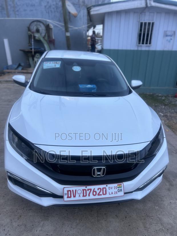 Honda Civic LX Sedan 2019 White