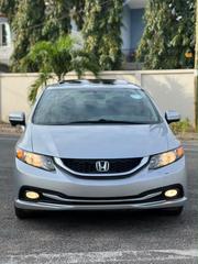 Honda Civic EX-L 4dr Sedan (1.8L 4cyl CVT) 2015 Silver for sale