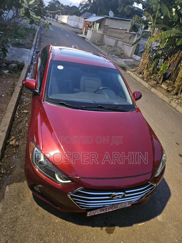 Hyundai Elantra Limited 2018 Red
