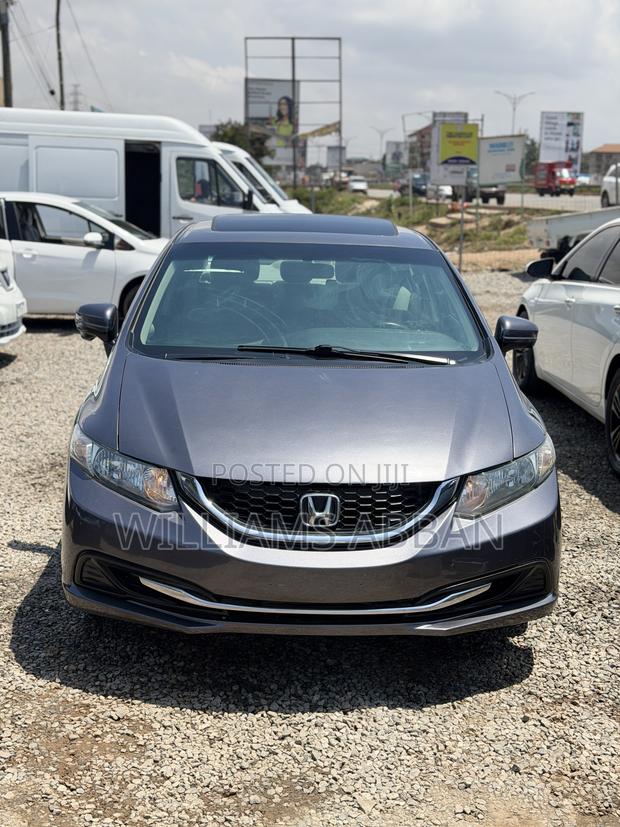 Honda Civic EX 2dr Coupe (1.8L 4cyl 5M) 2015 Gray