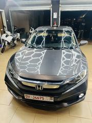 Honda Civic EX Sedan 2018 Gray for sale